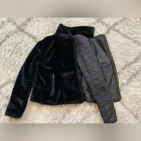 Reversible Guess Puffer / Fur Jacket - Picture 6 of 6